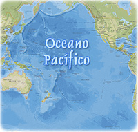 Mapa Oceano Pacífico