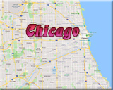 Mapa Chicago