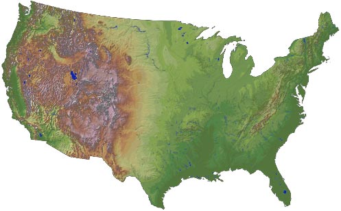 Localização da Riqueza nos Estados Unidos