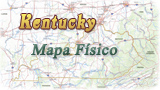 Kentucky mapa fisico