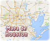 Mapa Houston