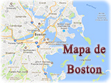 Mapa Boston