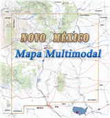 Mapa Novo Mexico