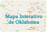 Mapa geografico Oklahoma